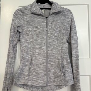 Lululemon Gray Full-Zip Up